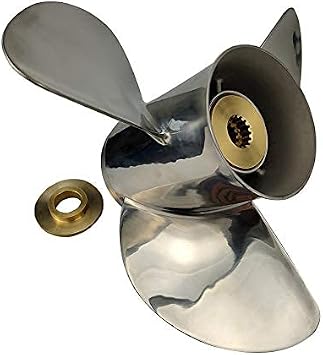 Stainless Steel Propeller 13 1/4X17 13X19 13 1/2X15 13 7/8 13 3/4 for 40-140hp BRP Johnson Evinrude OMC Stern Drive Outboard 13 Tooth RH
