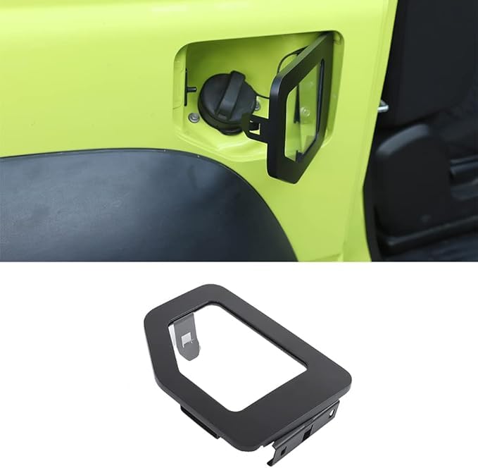 Bouchon de réservoir en alliage d'aluminium haut de gamme pour Suzuki Jimny 2019-2024 noir