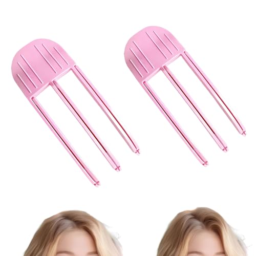 Pinzas para Volumen de Raíz, 2 piezas, color rosa miniatura 1