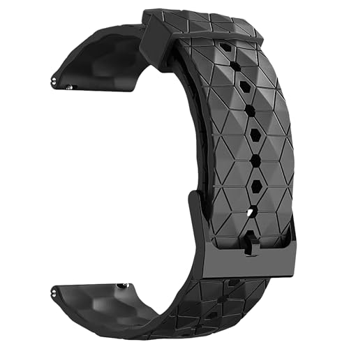 Image of ACM Watch Strap Silicone Designer Belt 22mm compatible with Universal 22mm Size Replacement Strap Smartwatch Sports Hook Band