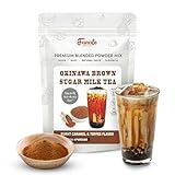 Fanale Premium Okinawa Brown Sugar Milk Tea Flavoring Powder | Perfect for Baking, Smoothies, Desserts and Drinks | Instant Flavoring Powder for Boba Milk Tea - 2.2 lb 1kg | PWD285
