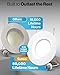 Sunco 5/6 Inch LED Recessed Downlight, Smooth Trim, Dimmable, 13W=75W, 830 LM,2700K Soft White, Damp Rated, Simple Retrofit Installation - UL + Energy Star