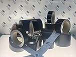 3M 2080 Gloss Black Dechrome Tape 10m (50mm)