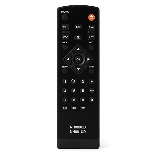 New Replaced Remote Control NH000UD NH001UD fit for Emerson Sylvania CLC320EM2F, CLC401EM2F, LC190EM1