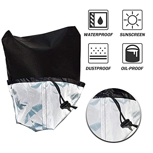 Mr.you 2 Pack Electric Tongue Jack Cover Rv Accessories Universal Trailer Rv Electric Tongue Jack Protective Cover,Black, 14″(H) X 5″(W) X 10″(D) #TOP3