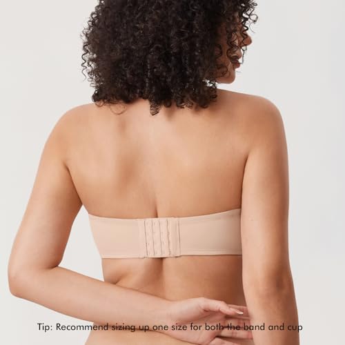 Image of DELIMIRA Confishape Strapless Full Coverage Plus Size Bra