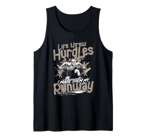 Vallas Vallista Life Threw Hurdles Camiseta sin Mangas