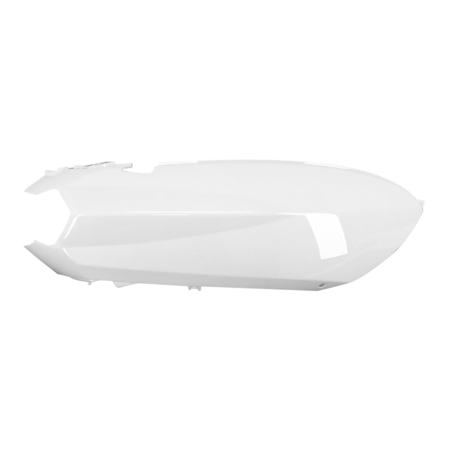 CARENAGE-COQUE AR SCOOT ADAPTABLE PEUGEOT 50 KISBEE 2T ET 4T TOUS MODELES (NOUVEAU 2018+ + ANCIEN MODELE 2010+2017) BLANC BRILLANT DROIT -P2R-