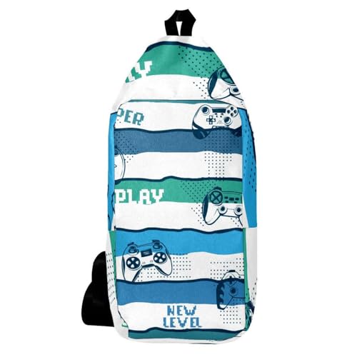 Sac à dos à bandoulière avec manettes linéaires ajustables