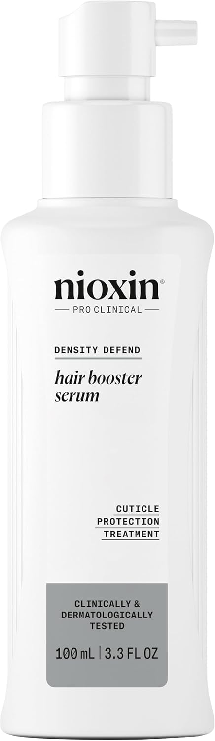 Nioxin Hair Booster Serum – profesjonalna pielęgnacja włosów Leave In do widocznie przerzedzających się włosów – z olejkiem miętowym (100 ml)