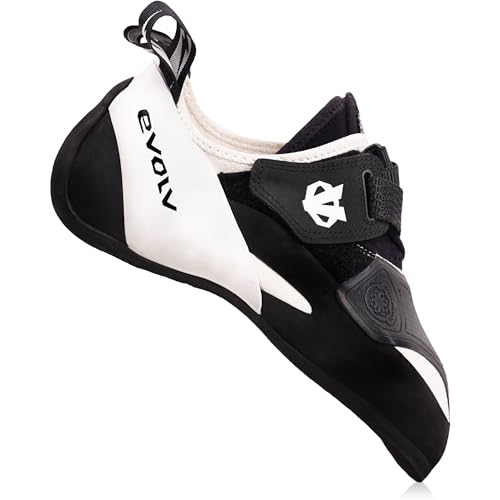 EVOLV V6 Performance - Zapatos de escalada para hombre, Gris / Negro, 41.5 EU