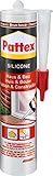 Pattex 1674449 Haus und Bau Silikon dunkelbraun, PFHBB