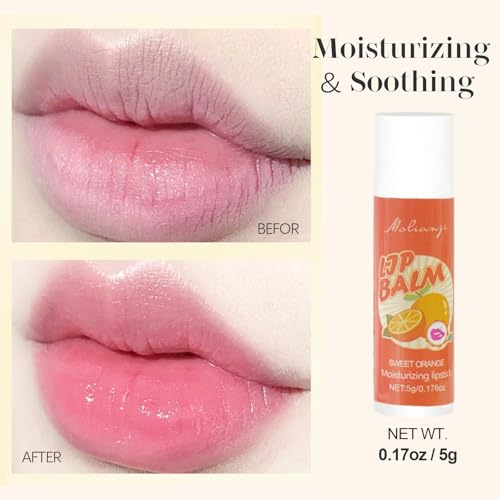 Jorun 24 Pcs Lip Balm Set - 12 Flavors Moisturiser Natural Organic Change Color Lip Balm Multipack Care Stick - Vegan lip balm for Kids Mens Girls Womens - Image 4