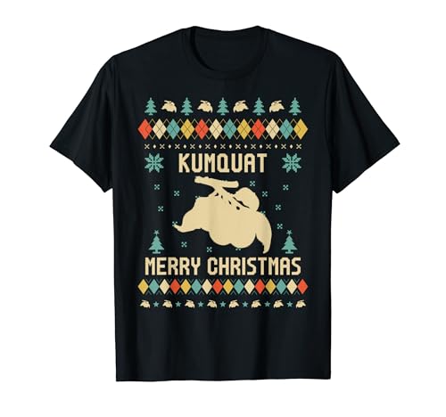 Kumquat Christmas T-shirt, Ugly Christmas Sweater T-shirt