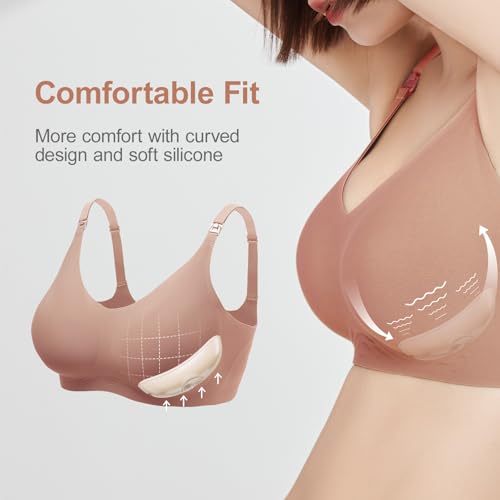Image of NCVI Warming Massager, 2-in-1 Heat-Vibration for Engorgement Relief, 2-Pack