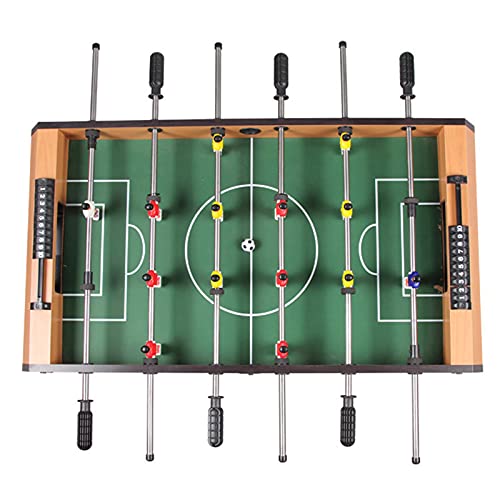 KHYTEBV Tischfußballtisch, Mini-Fußballtisch mit Holz für Erwachsene und Kinder, Billard, Fußball, Wettkampfsport, 94 cm, Heimspielzimmer, Spielzeug für Spielzimmer, – Bild 3