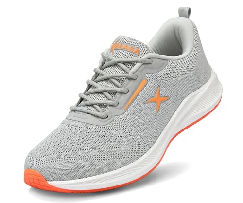 Image of Kraasa Men's Running Shoes | Breathable Mesh Upper | Lightweight Phylon Sole | Cushioned EVA Insole | Comfortable Sports & Casual Sneakers for Gym, Walking & Daily Use