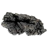 BATHVEVE Piedra Artificial para Acuario de Resina Decoración Realista para Tanque de Peces Ornamento Paisajístico Seguro y Natural para Peceras y Terrarios