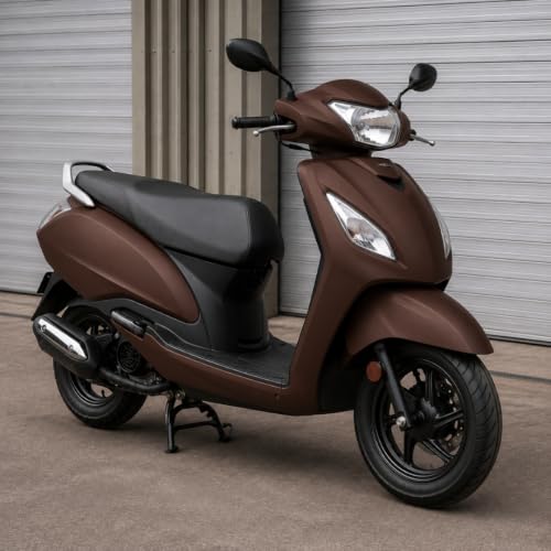 Image of WALLMATE Copper Metallic Self Adhesive Bubble Free Vinyl Wrap for Car, Scooty, Cycle, Bike and Other Vihicle Interior & Exterior Decoration (Copper Metallic, 20X60 in)
