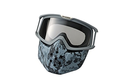 SHARKヘルメットパーツ ダラク ゴーグルレンズ ミラー イリジウムグリーン SHARKヘルメットパーツ ダラク ゴーグルレンズ ミラー