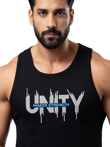 Image of 3Colors Men's Active Sleeveless Polyester Tank Top- Cool and Comfortable Workout wear, Dry fit Gym Vests - Unity
