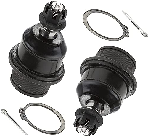 Image of Detroit Axle - 12pc Front End Suspension Kit for 2005-2011 Dodge Dakota 2006-2009 Mitsubishi Raider, Upper Control Arms Lower Ball Joints Tie Rods Boot + Bellow Sway Bars Replacement