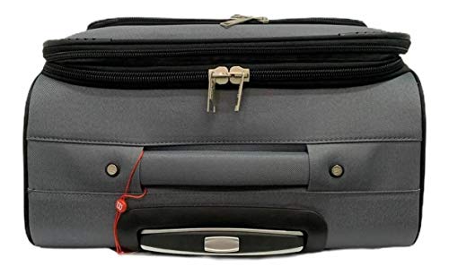 Conjunto Mala Viagem Wilson Expansível Tecido Rodinhas 360°