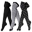 3 Pair Black/White