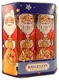 Riegelein Santa Solid Milk Chocolate, 10 Piece Pack