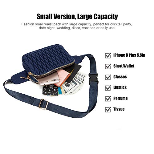 WindTook Heuptas Kleine Heuptas Mode Heuptas Reistas Heuptasje Vakantie Heuptasje Wandelen Borsttas Feest Telefoon Tassen Casual Dames Mini Heuptas voor Vrouwen 18 x 4 x 12 CM - Image 5