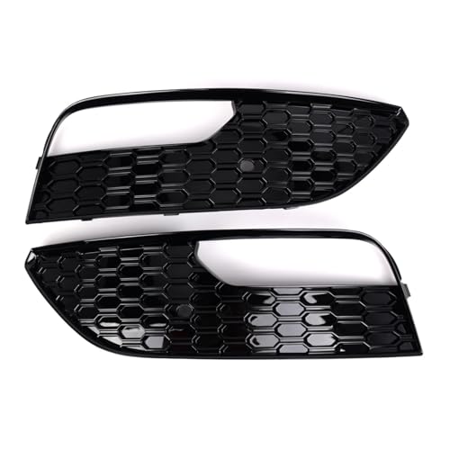 Couvercle calandre antibrouillard Audi A3 2012-2016 finition noir brillant