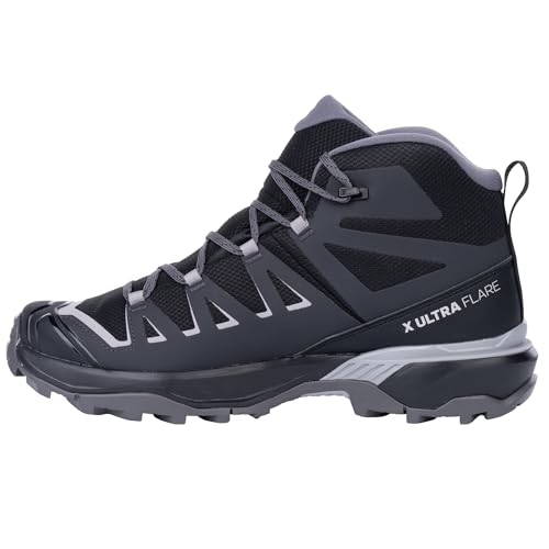 Image of Salomon Men's X Ultra Flare Mid Gore-Tex Hiking Shoe, Waterproof Support & Stability for Rugged Trails & Multi-Day Hikes