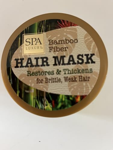 Spa Luxury Bamboo Hair Mask – Restorative Thickening
