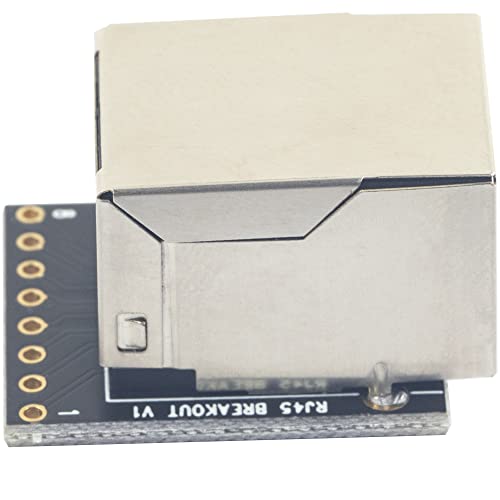 whiteeeen 2pcs RJ45 Breakout Board 8P8C Ethernet miniatura 3