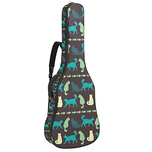 Housse de transport étanche pour guitare avec bandoulière réglable Motif fleurs de cerisier roses, Multicolore 08, 42… - Les Beatles, Paul McCartney, John Lennon, RIngo Starr, George Harrison Housse de transport étanche pour guitare avec bandoulière réglable Motif fleurs de cerisier roses, Multicolore 08, 42…