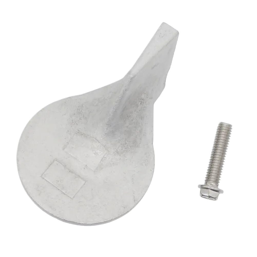 Anodo Trim Tab con Bullone 822777Q1 Compatibile con Fuoribordo Marino 40 50 65 70 90 100 115 125 135 140 150 Sostituzione per 46399A1 31640Q4