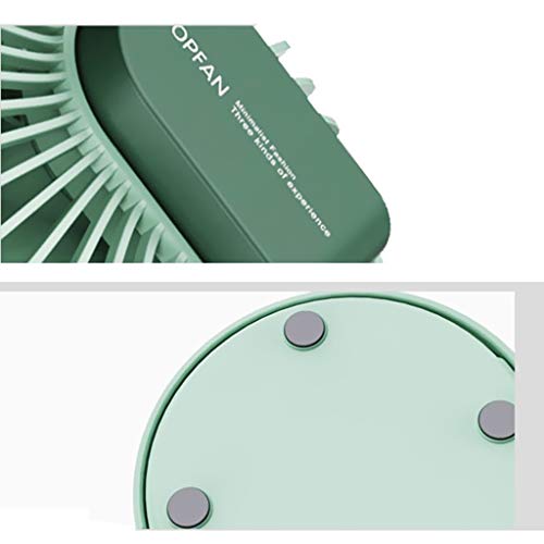 Éventail ordinateur de poche pliant avec vent de charge USB discret