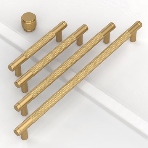 Tiradores de bronce champán para gabinetes de cocina que transforman el estilo de tu hogar 8