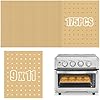 GOAUS Air Fryer 100 Pcs Rectangular Paper Liners Disposable for Dual GOAUS Air Fryer 100 Pcs Rectangular Paper Liners Disposable for Dual