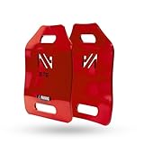 Northgym 3D Weight Plates 14,20,30,40 lbs – Plates Pair for Weight Vests and Carriers, Ergonomic Curved Shape, Even Weight Distribution, Powder-Coated for Running, Rucking and Functional Training