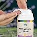 Magnesium Cream Pain Relief Cream for Kids - Body Cream Helps with Growing Pains, Sleep & Calming - 86% Organic Magnesium Chloride, Arnica & Shea Butter Formula - Great for Sensitive Skin 3.69 oz.