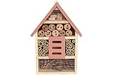 Insektenhotel 20x9x30cm Bienen Insektenhaus Pinienholz Coral