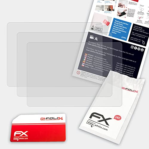 atFoliX Screen Protector compatible with Canon EOS 250D / Rebel SL3 Screen Protection Film, anti-reflective and shock-absorbing FX Protector Film (3X)