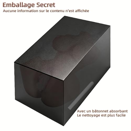Masturbeuse homme TPE grande taille texturée sensation réaliste premium - 4