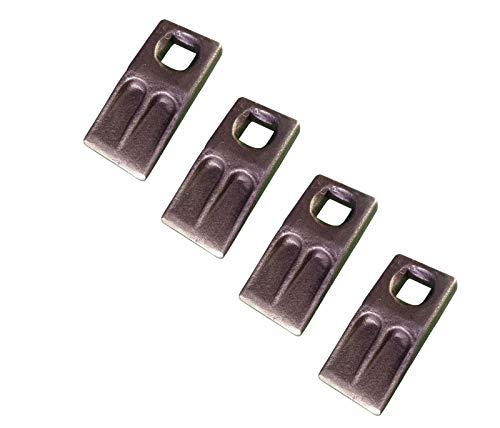 4 - Square Hole Replacement Auger Tooth - SQ-58F, SQ-58, SQ58, AT-5