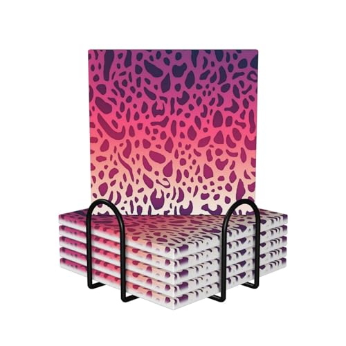 Dessous de verre avec support élégant, idée cadeau maison idéale - 2