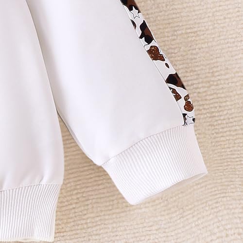 Image of Girls Clothes Fall Winter Toddler Outfits Leopard-print Hoodie Sweatshirt + Sweatpants 2 Piece Set 4-12 Years