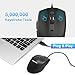 TECKNET Ergonomic Mouse Wireless, Rechargeable Mouse Wireless Silent for Carpal Tunnel Right Hand, 2.4GHz USB Vertical Mouse Wireless for Laptop, 5 Adjustable 4800 DPI, Computer, MacBook, Desktop