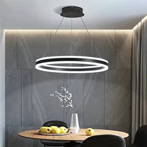 Suspension Led Pour Chambre Plafonnier LED Rond 4 Anneaux Dimmable Moderne - 76W Avec Télécommande (3000K-6500K) Noir Pour Chambre, Salon, Cuisine - Diamètre 58cm | Leroy Merlin Luminaire Suspendu Led Suspension Led Pour Chambre Plafonnier LED Rond 4 Anneaux Dimmable Moderne - 76W Avec Télécommande (3000K-6500K) Noir Pour Chambre, Salon, Cuisine - Diamètre 58cm | Leroy Merlin Luminaire Suspendu Led