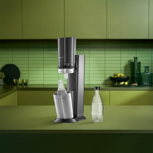 Caraffe in vetro SodaStream - 2 bottiglie d'acqua da 0,7 L riutilizzabili e lavabili in lavastoviglie, compatibili con Penguin e Crystal, ecocompatibili. - Immagine 2